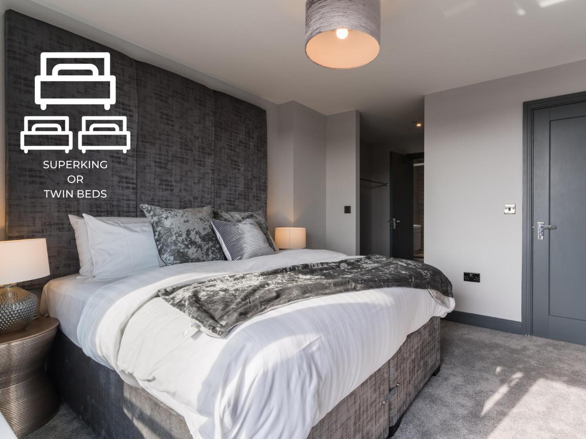 Luxe Apartments, The Moorwell, Parking, Gym - 10Mins Cardiff City Ctr Zimmer foto